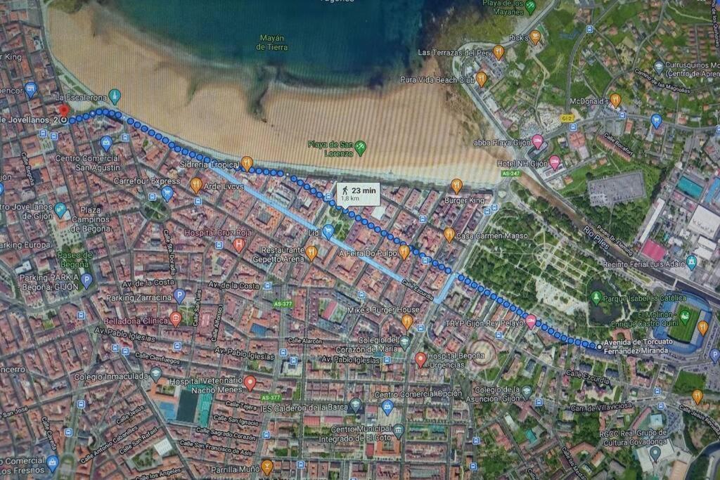 Franpavi Gijon Apartment ภายนอก รูปภาพ